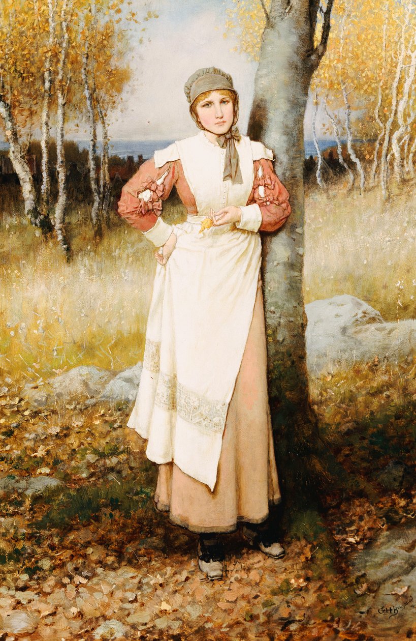 En rose i New England av George Henry Boughton