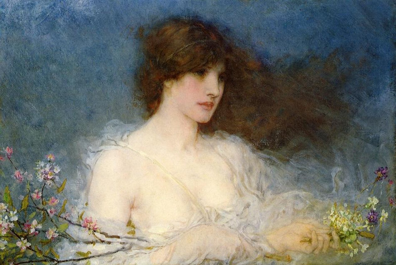 En våridyll av George Henry Boughton