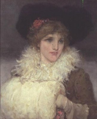 Portrett av en kvinne, ca. 1895 av George Henry Boughton
