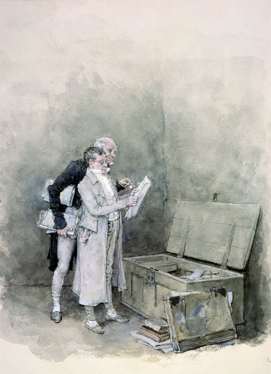 Skjøtekisten av George Henry Boughton