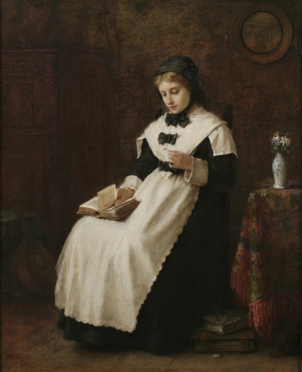 Vandrende tanker, 1865 av George Henry Boughton