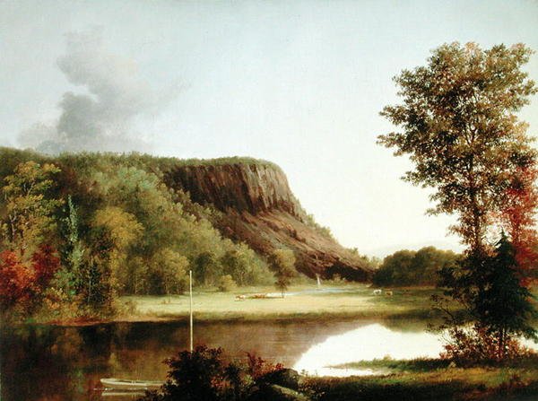 East Rock, New Haven av George Henry Durrie