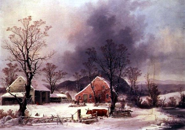 Tilbake til gården av George Henry Durrie
