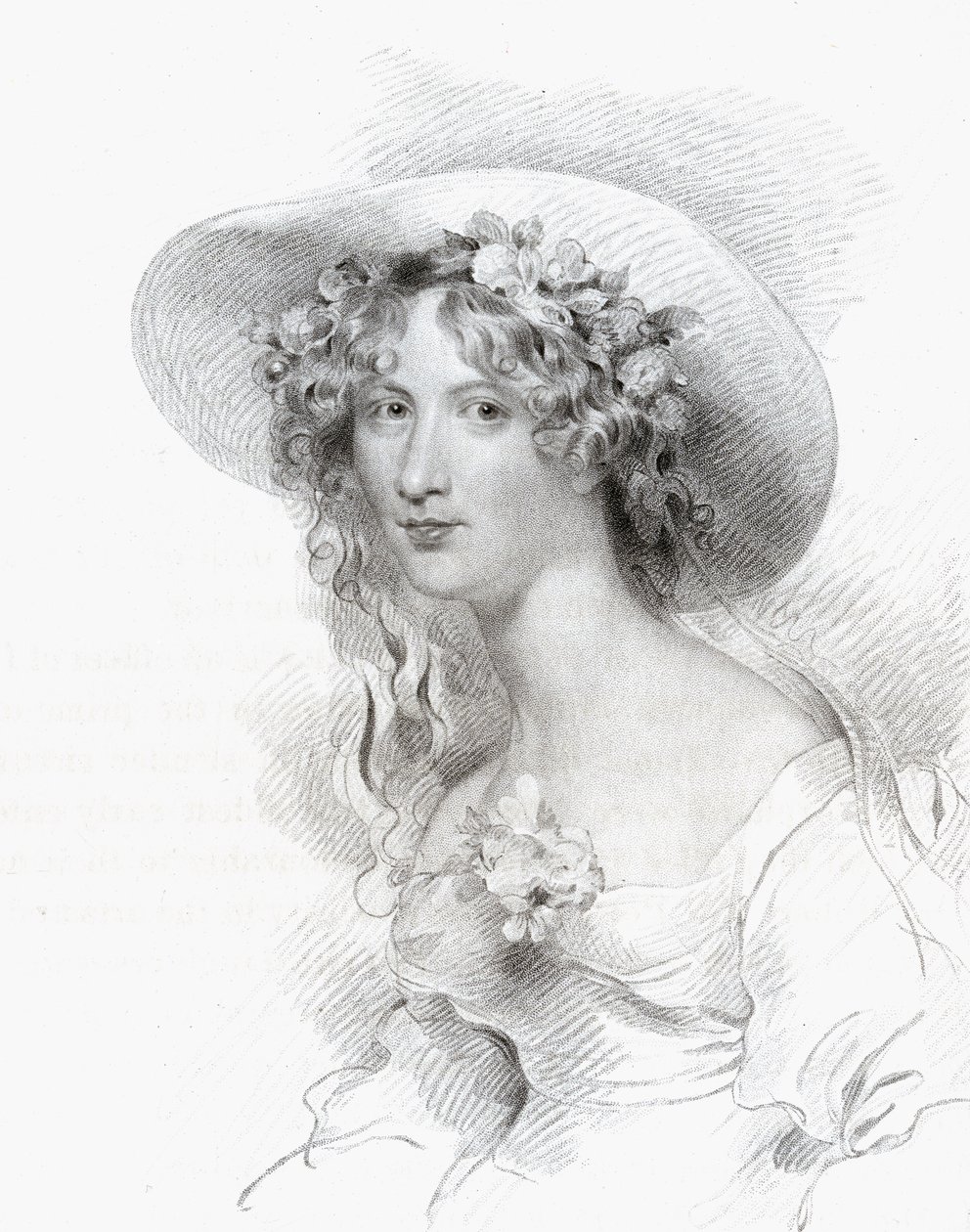 Anna Maria Porter, gravert av Thomas Woolnoth (1785-1857) fra 