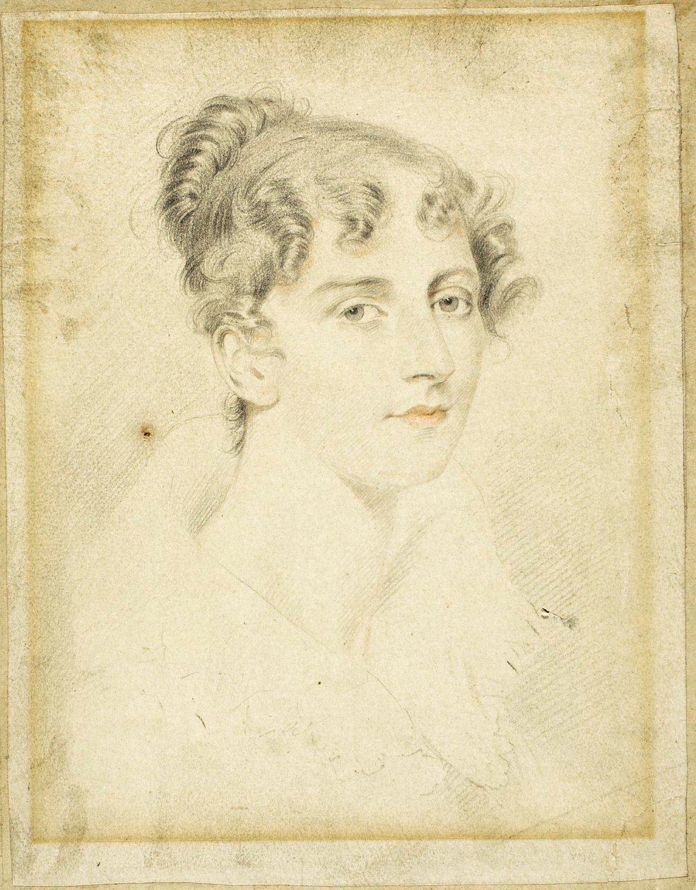 Portrett av Ann Denman Flaxman av George Henry Harlow