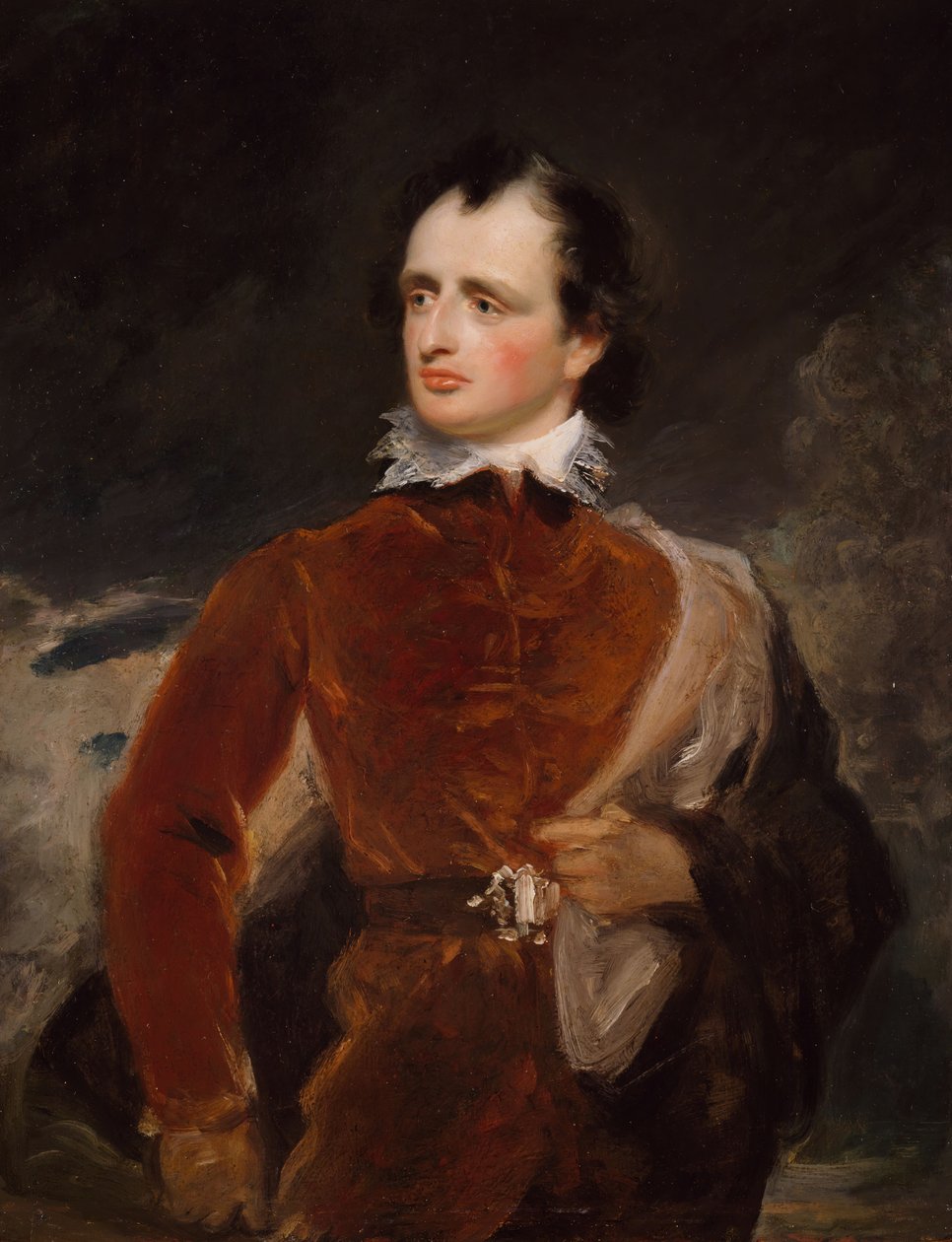 Portrett av Benjamin Robert Haydon 1786-1846, 1816. av George Henry Harlow