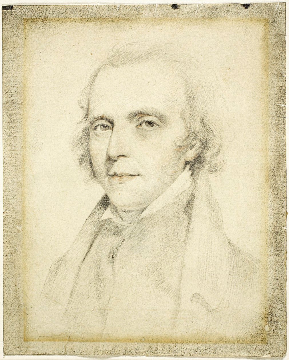 Portrett av John Flaxman, RA av George Henry Harlow