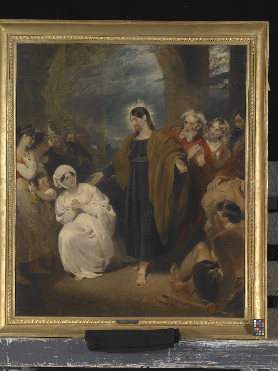 The Virtue Of Faith (olje på lerret) av George Henry Harlow