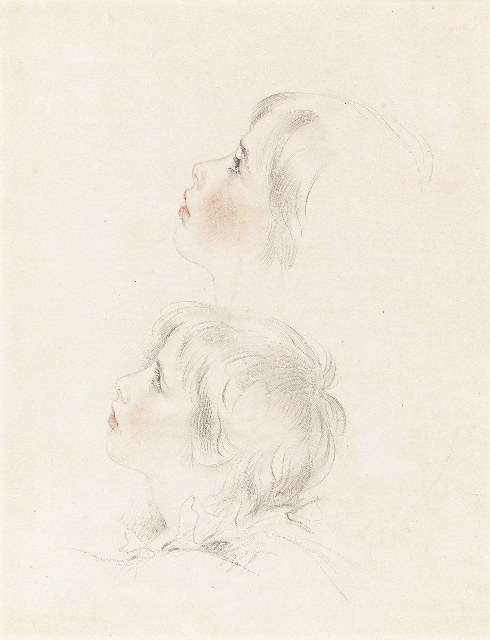 To studier for Arthur fra Shakespeares "King John" av George Henry Harlow