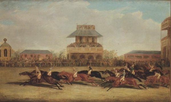 "Rockingham" slo "Mussulman" og "Belshazzar" av George Henry Laporte