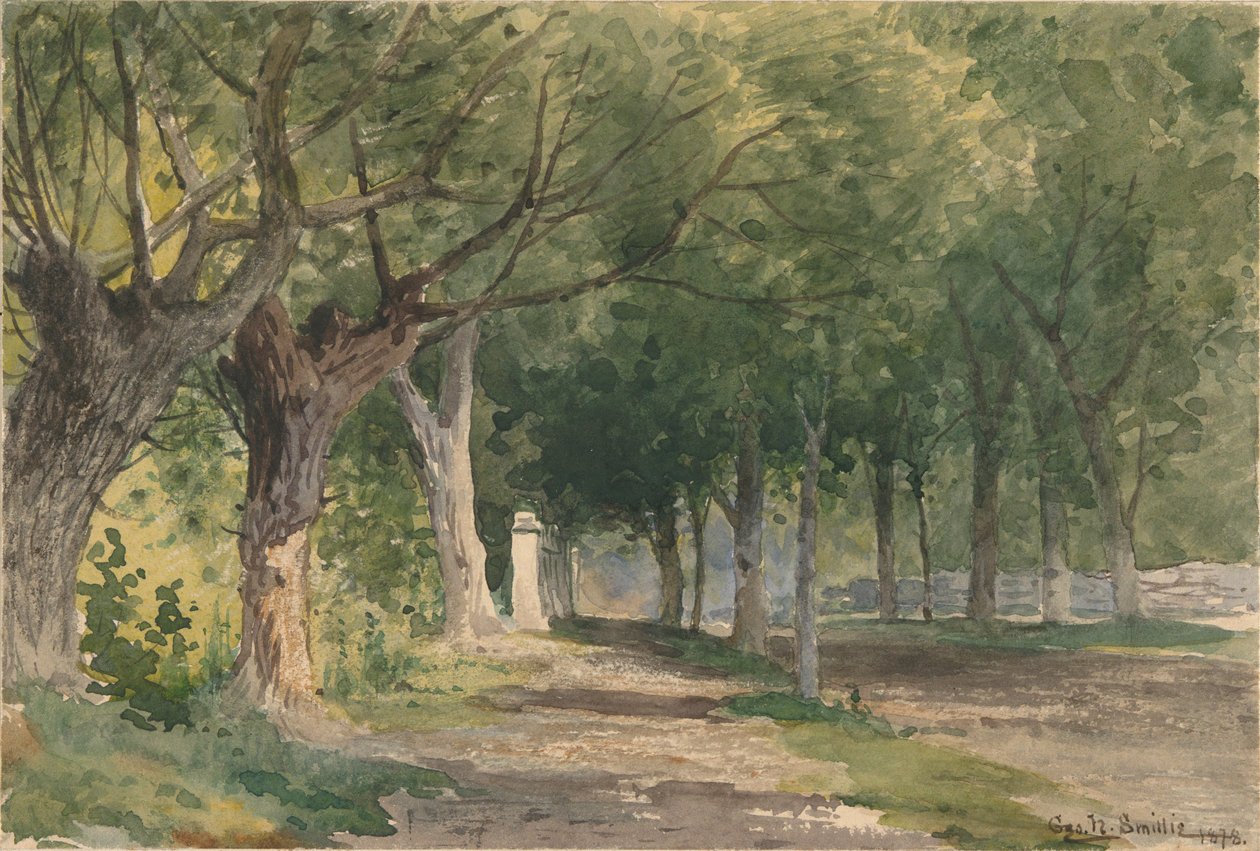 Avenue of Trees av George Henry Smillie