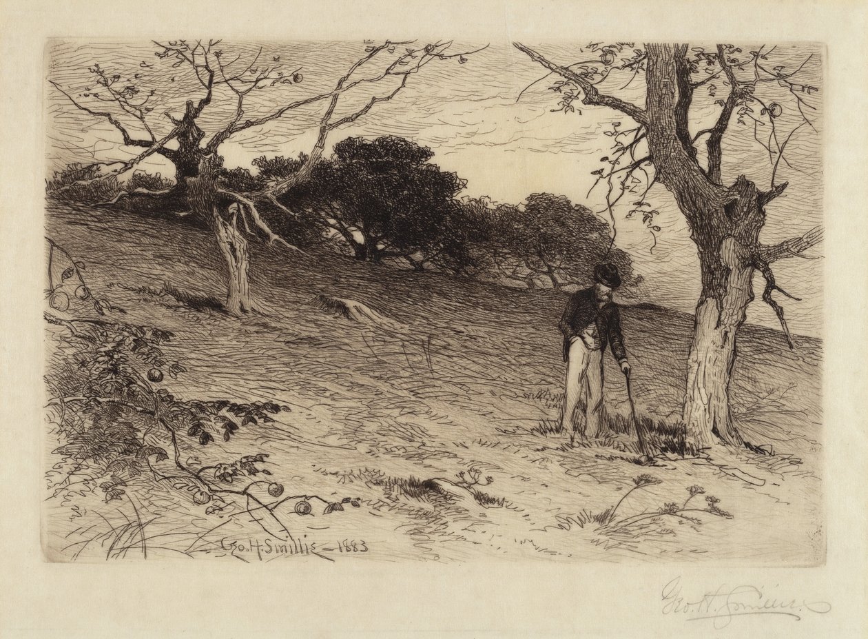 Old New England Orchard av George Henry Smillie