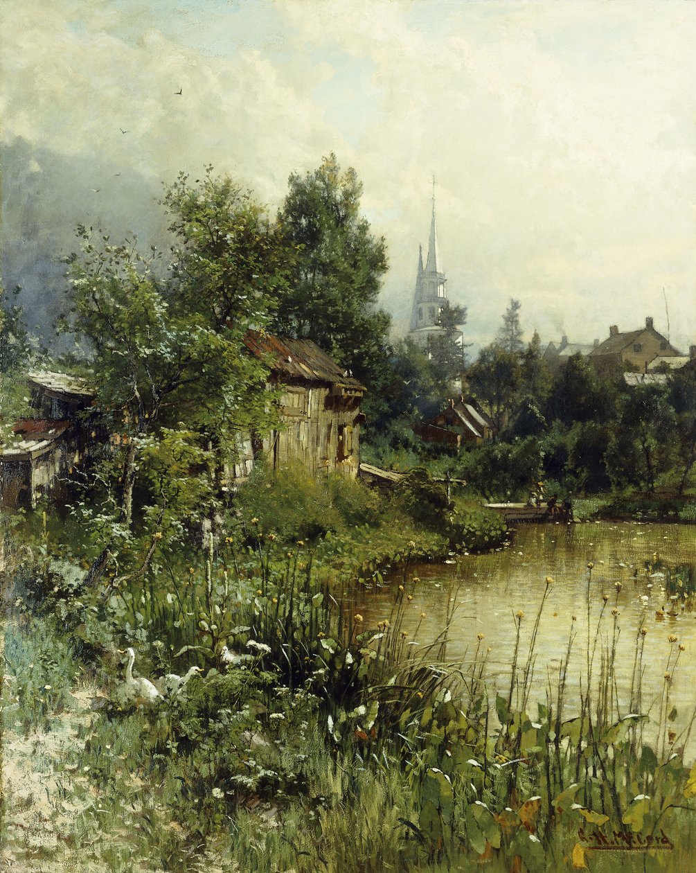 Et glimt av Morristown, New Jersey, av George Herbert McCord