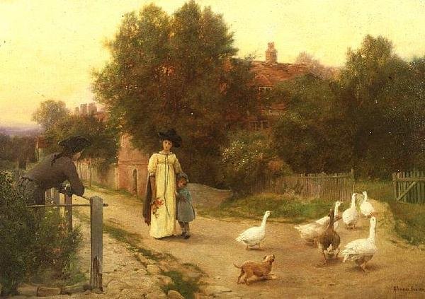 Runder opp gjessene av George Hillyard Swinstead