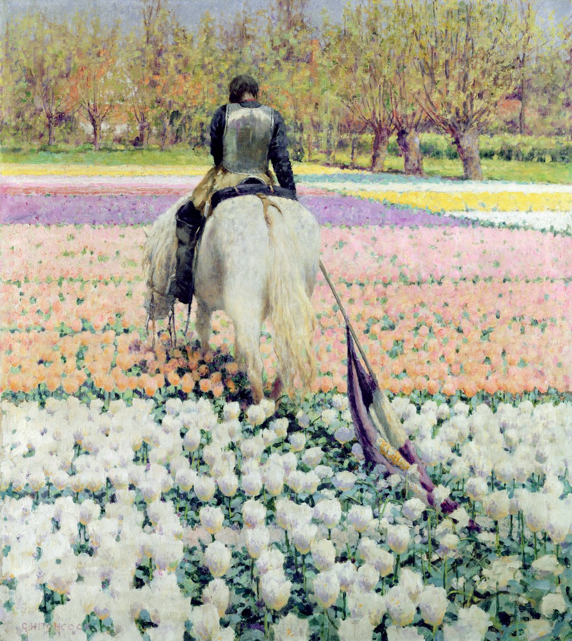 Overvunnet, 1895 av George Hitchcock