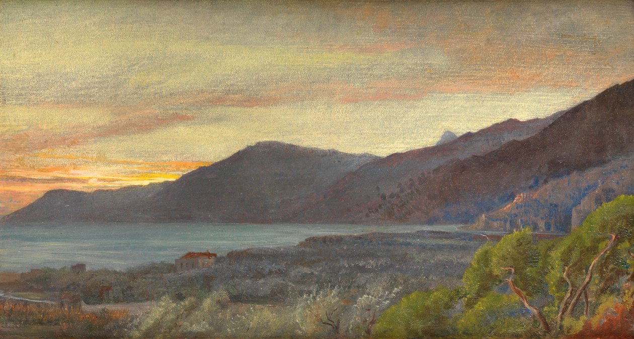 Utsikt fra Bordighera, 1882 av George Howard