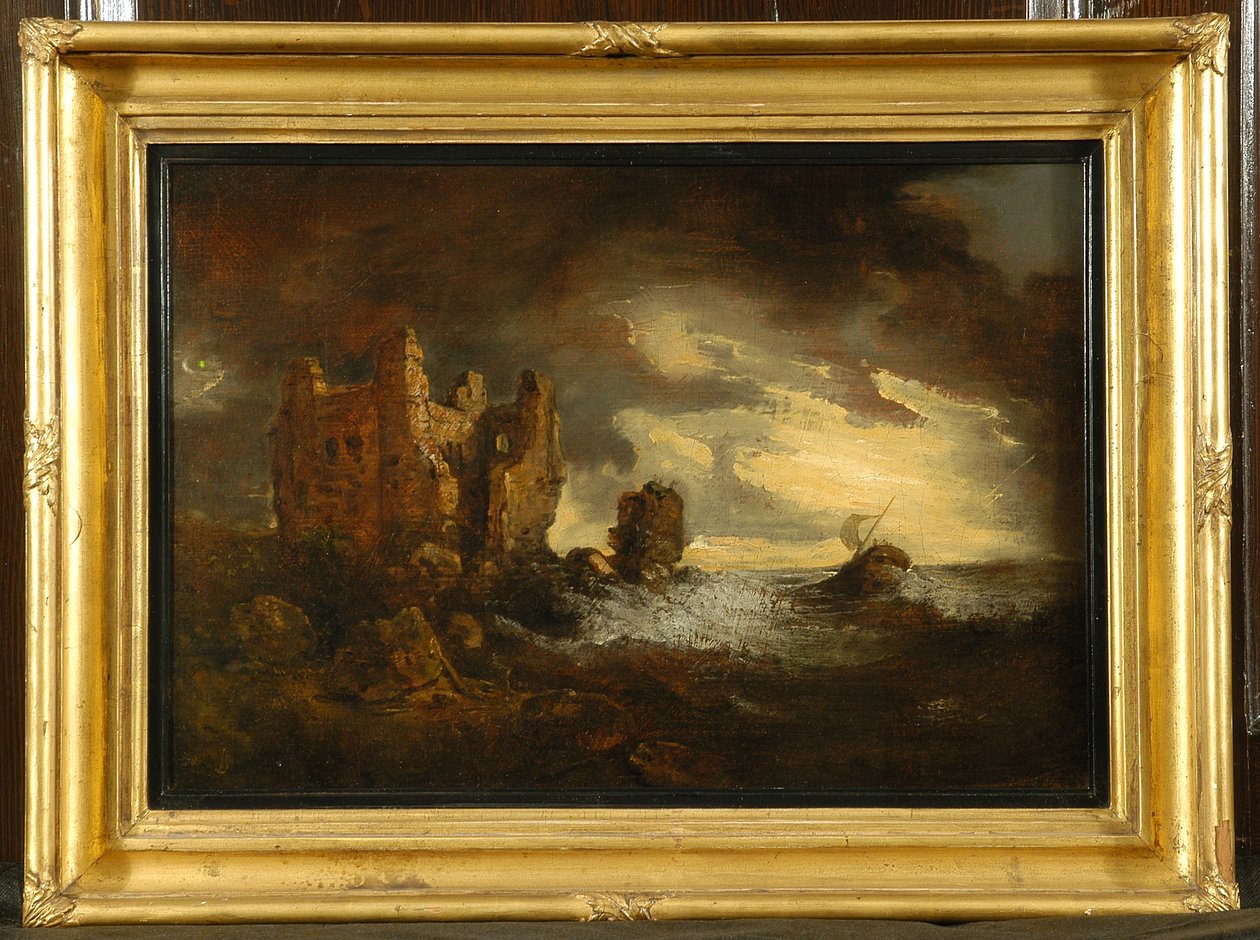 Peele Castle in a Storm, 1805 av George Howland Beaumont