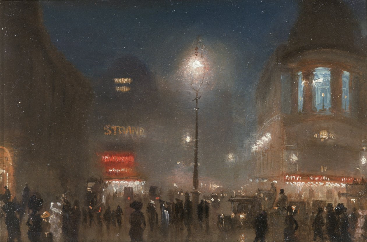 London Theatreland, ca. 1910 av George Hyde Pownall