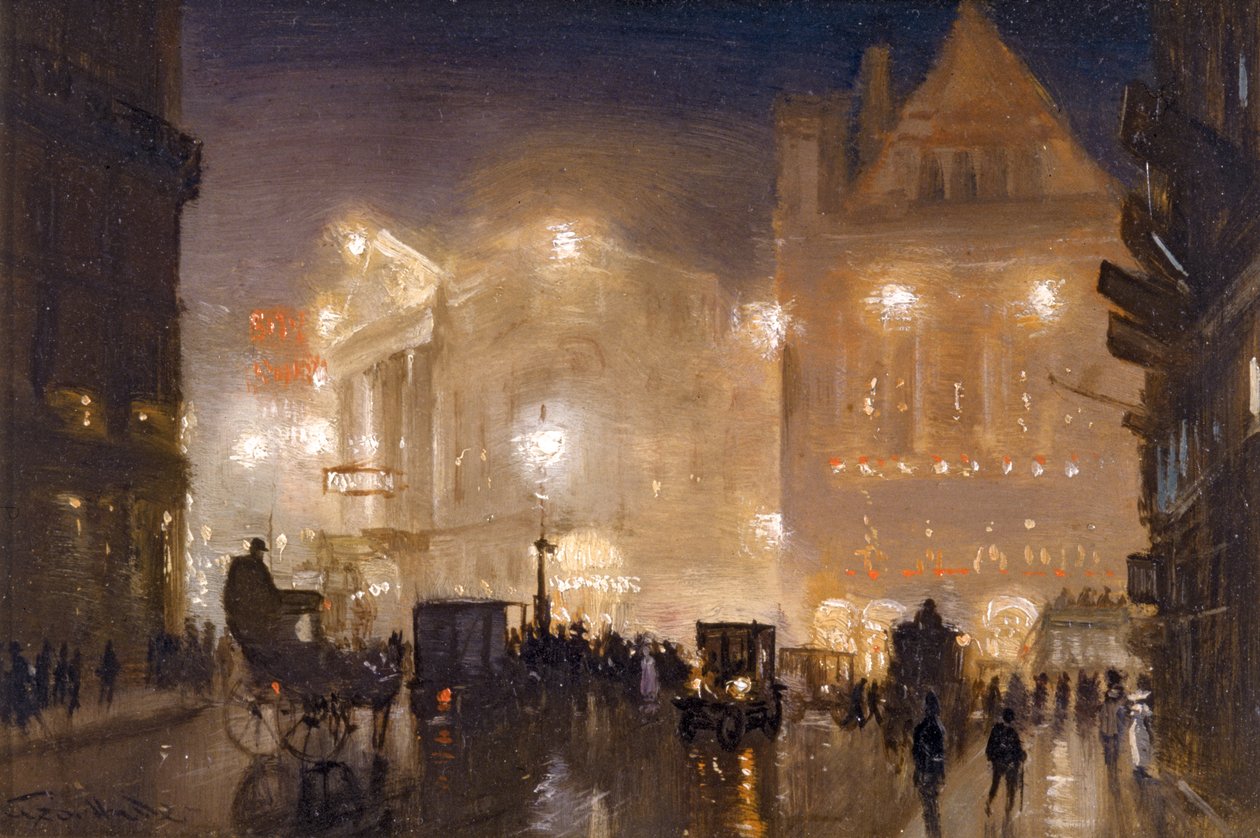The Haymarket, London, ca. 1910 av George Hyde Pownall
