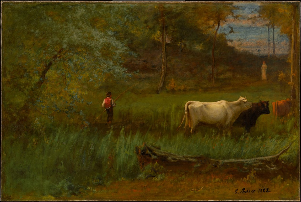 En pastoral av George Inness