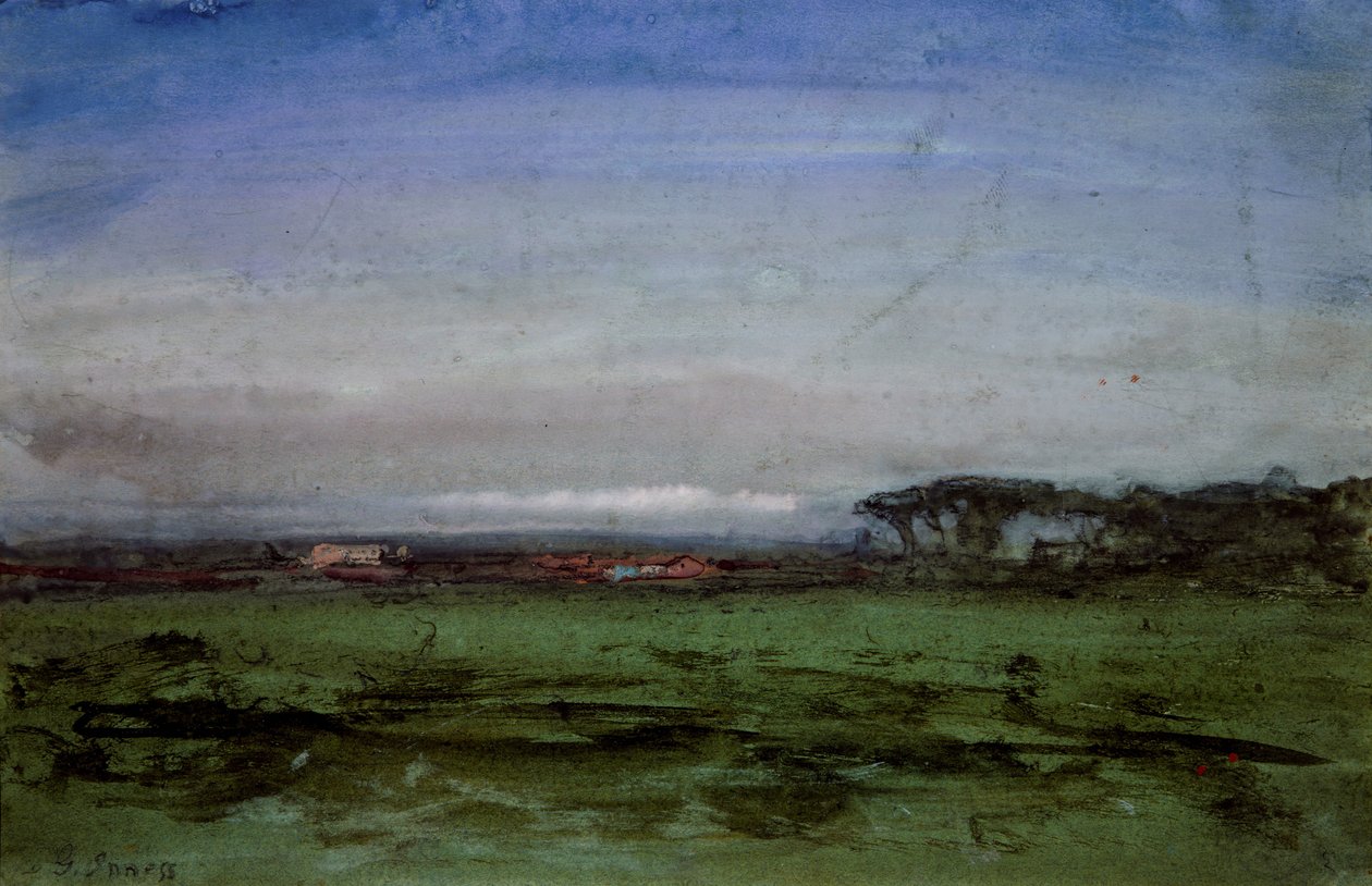 Across the Campagna, 1872. av George Inness