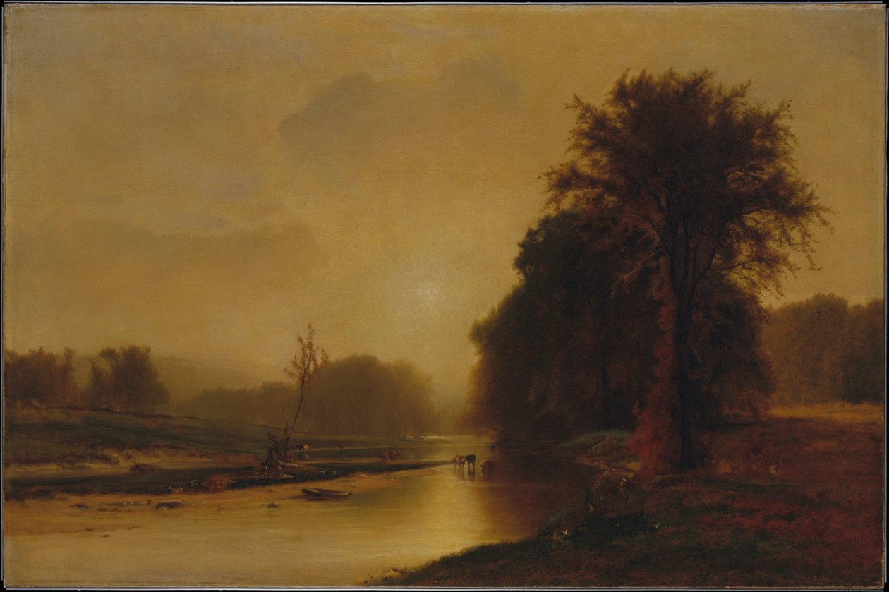 Høstenger av George Inness