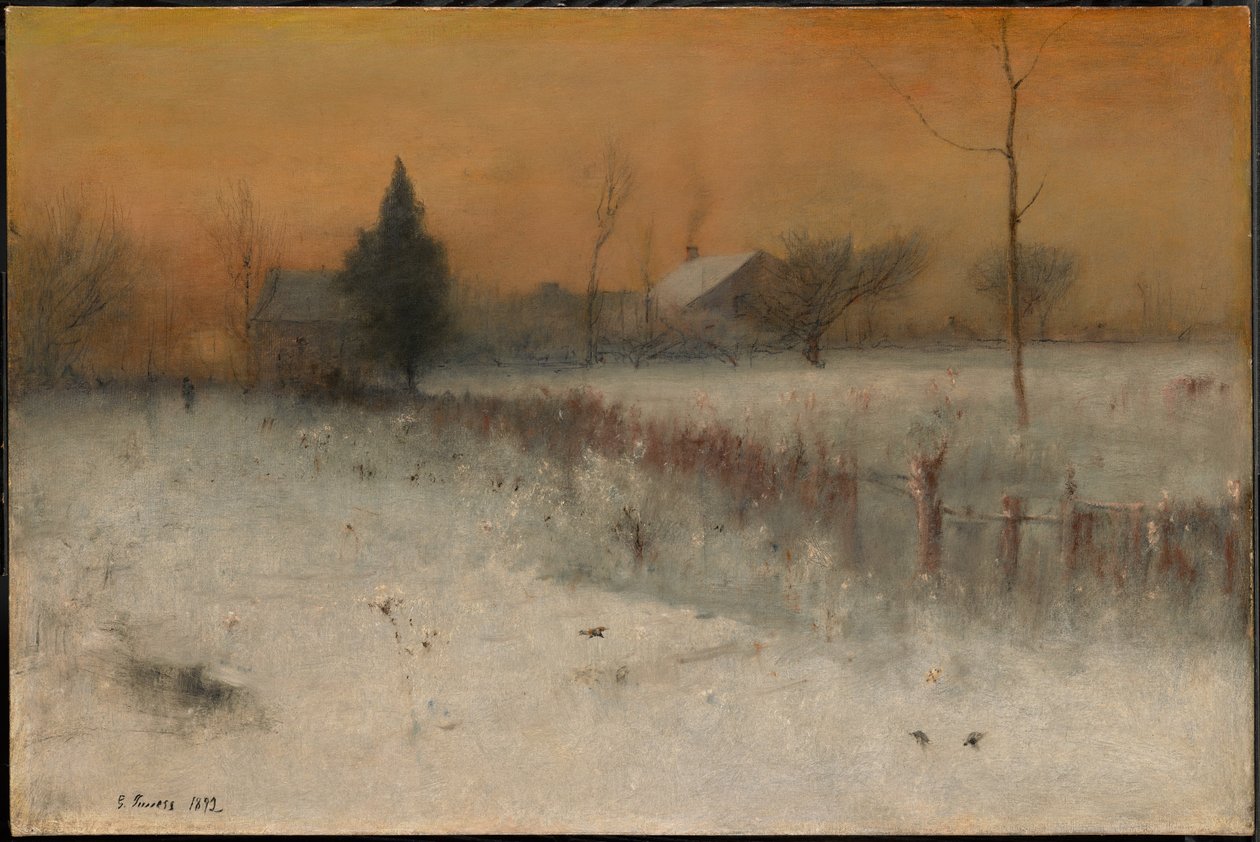 Hjem i Montclair av George Inness