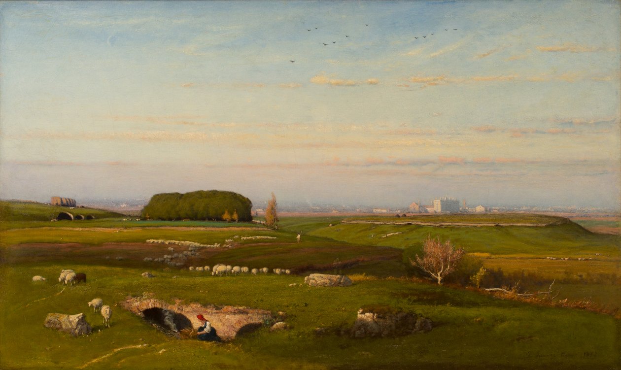 I den romerske Campagna av George Inness