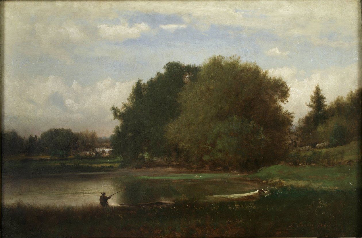Landskap av George Inness