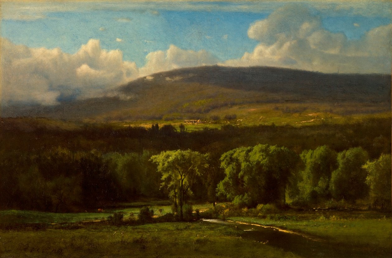 Medway, Massachusetts av George Inness