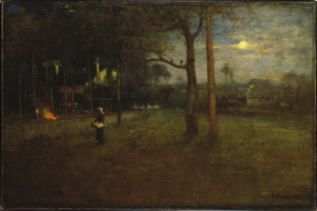Måneskinn, Tarpon Springs av George Inness