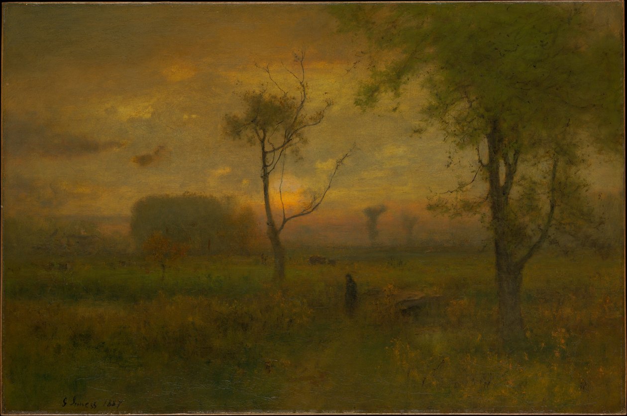 Soloppgang av George Inness