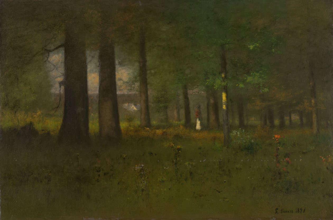 Skogkanten av George Inness