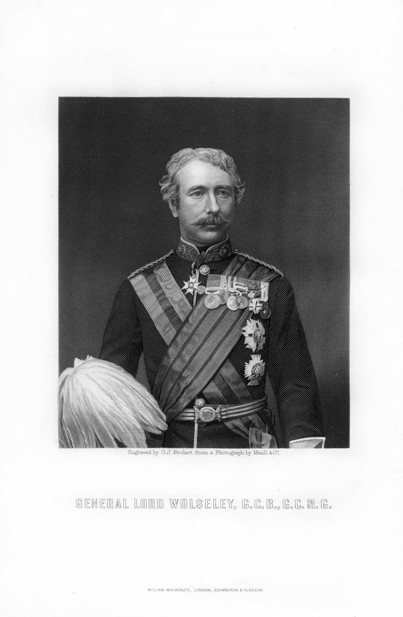 Garnet Joseph Wolseley, 1. Viscount Wolseley, britisk feltmarskalk, 1893. av George J. Stodart