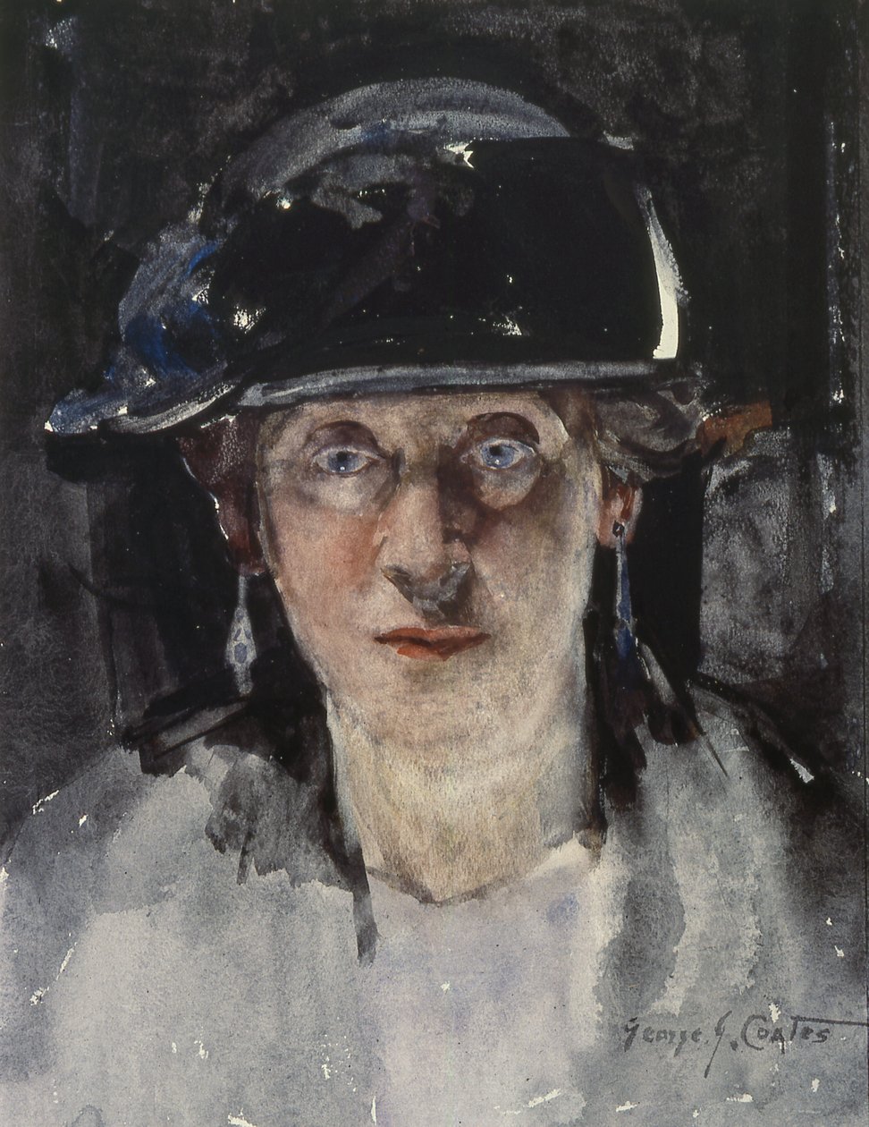 Dora Meeson Coates, kunstnerens kone av George James Coates