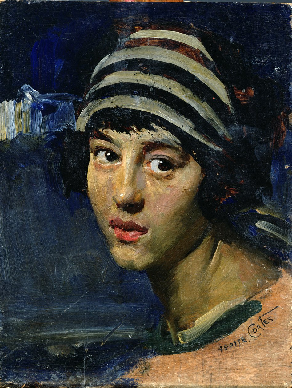 Portrett av en ung kvinne av George James Coates