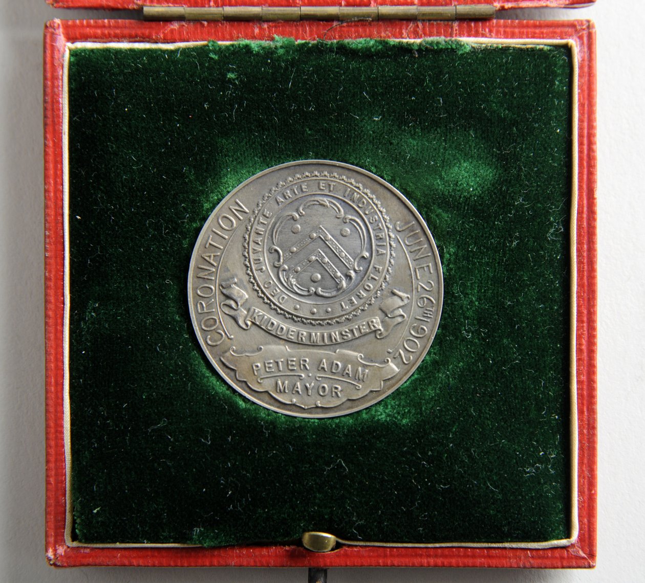 Medalje til minne om kroningen av Edward VII og dronning Alexandra av George James Frampton