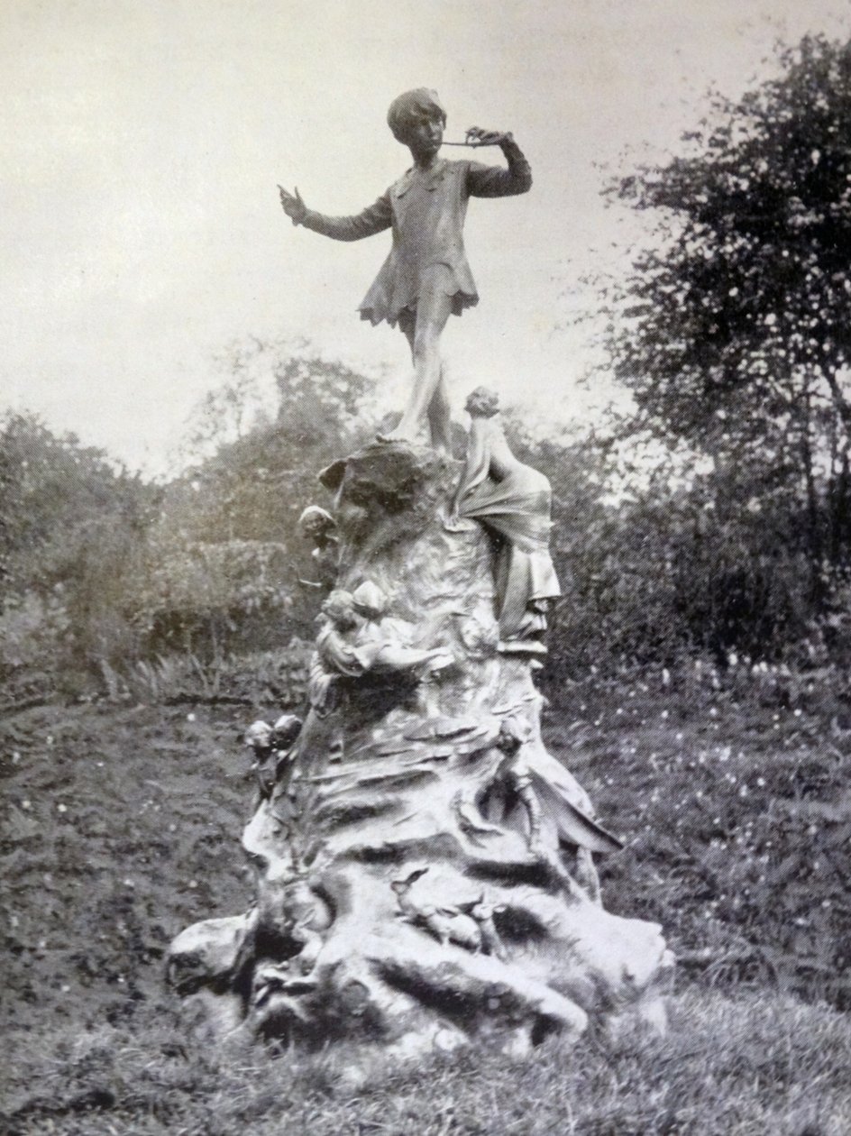 Fotografisk trykk av Peter Pan-statuen i Kensington Gardens av George James Frampton