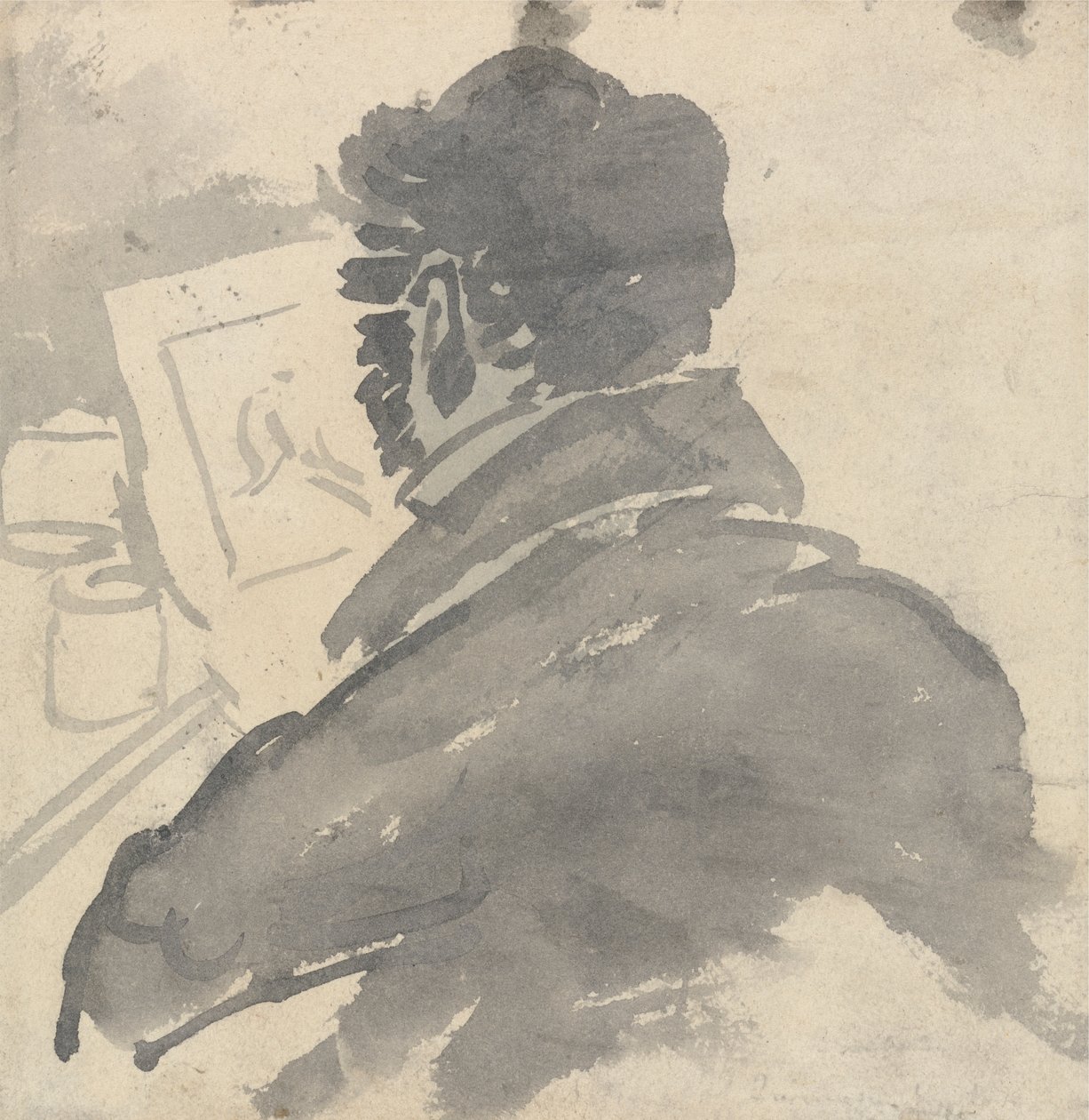 Studie av J.M.W. Turner skisserer av George Jones