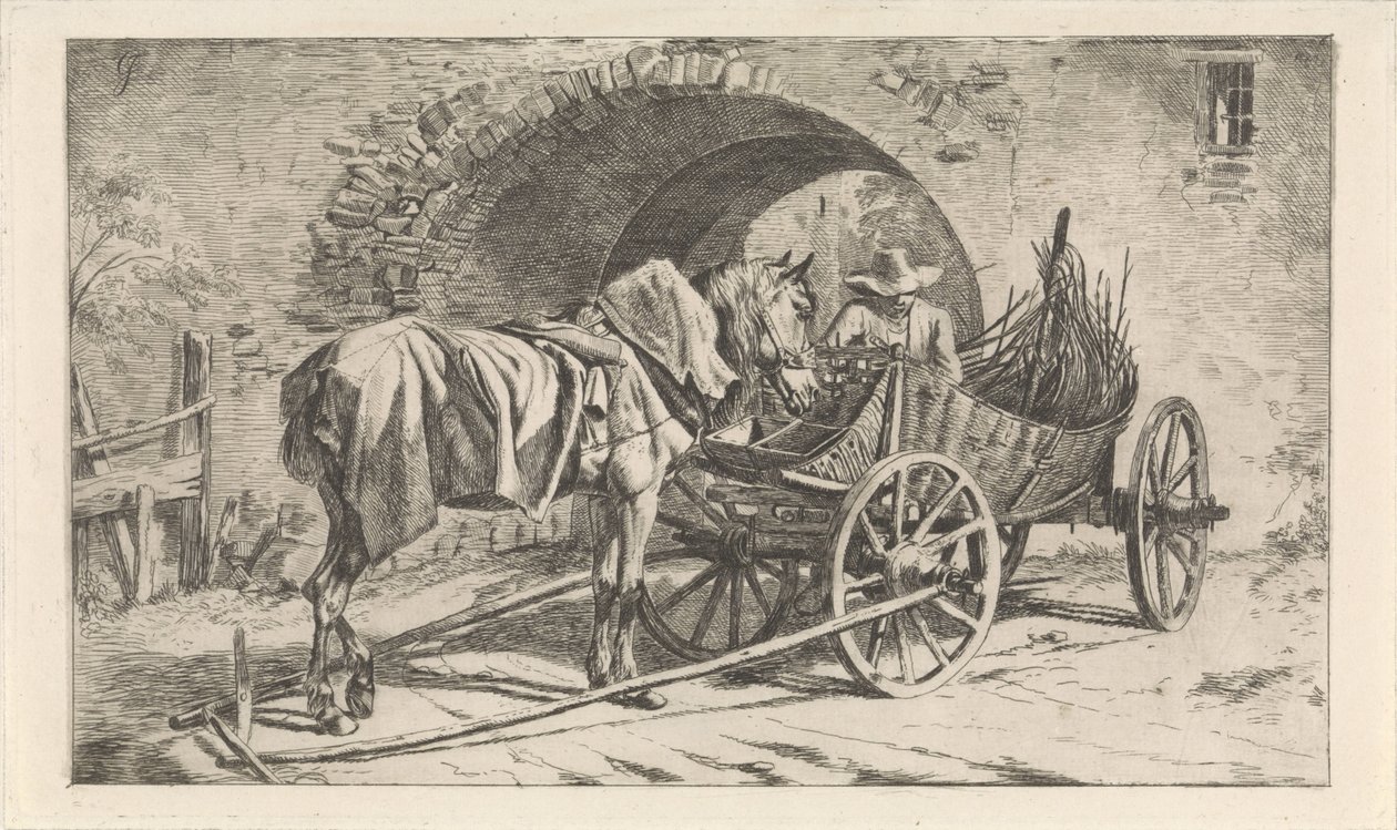 Kullvogn ved en port Kullvogn (serietittel) av George Jooss