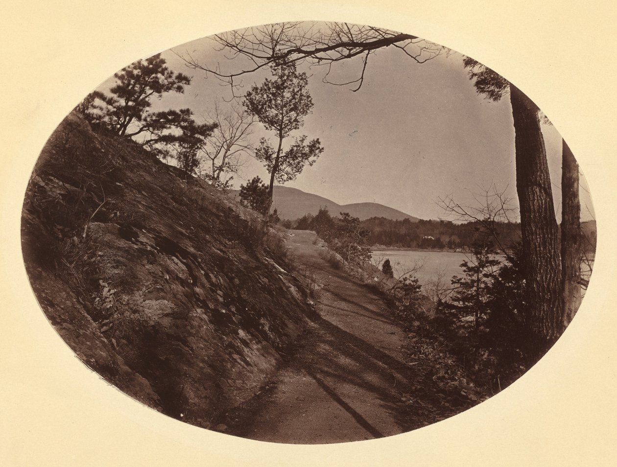F.W. 4 (Old Chain Battery Walk), West Point, New York av George Kendall Warren