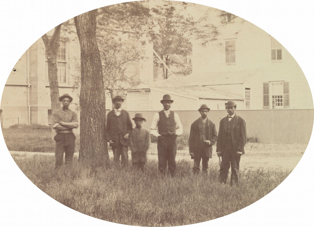 Gruppeportrett [verso], ca. 1862-1864. av George K Warren