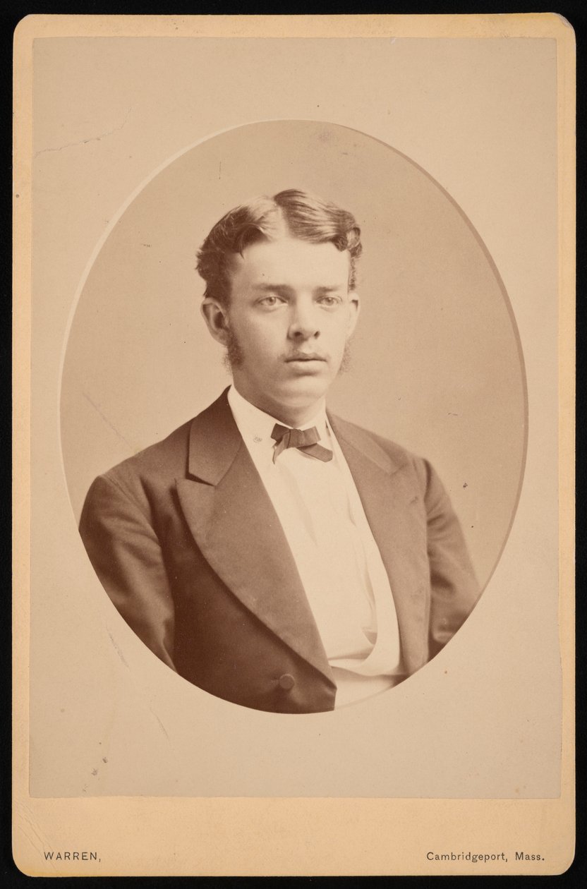 Portrett av George Brown Goode 1851-1896, mellom 1866 og 1870. av George K Warren