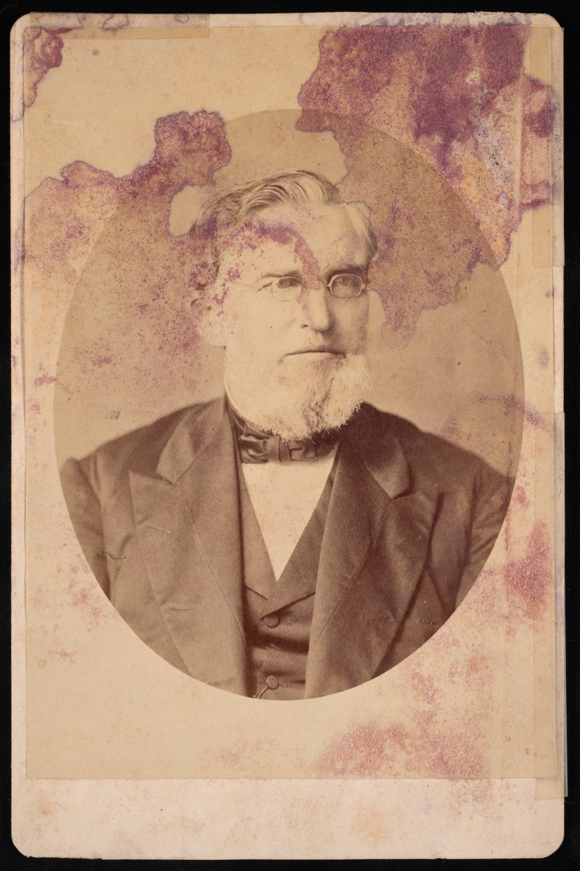 Portrett av Joseph Cummings 1817-1890, før 1884. av George K Warren