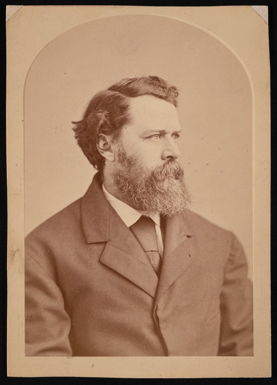 Portrett av Oliver Wolcott Gibbs 1822-1908, mellom 1870 og 1873. av George K Warren