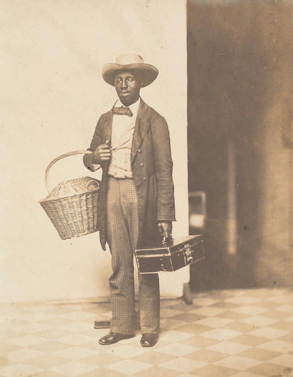 Sam Campus Vendor, fra en Yale Class Abum, ca. 1858. av George K Warren