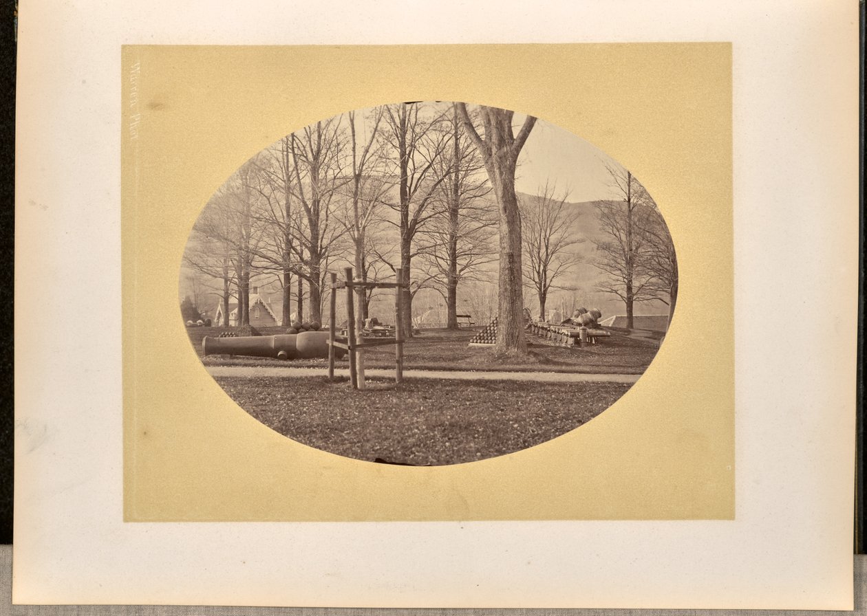 [Artilleriestücke und Munition, West Point] av George Kendall Warren