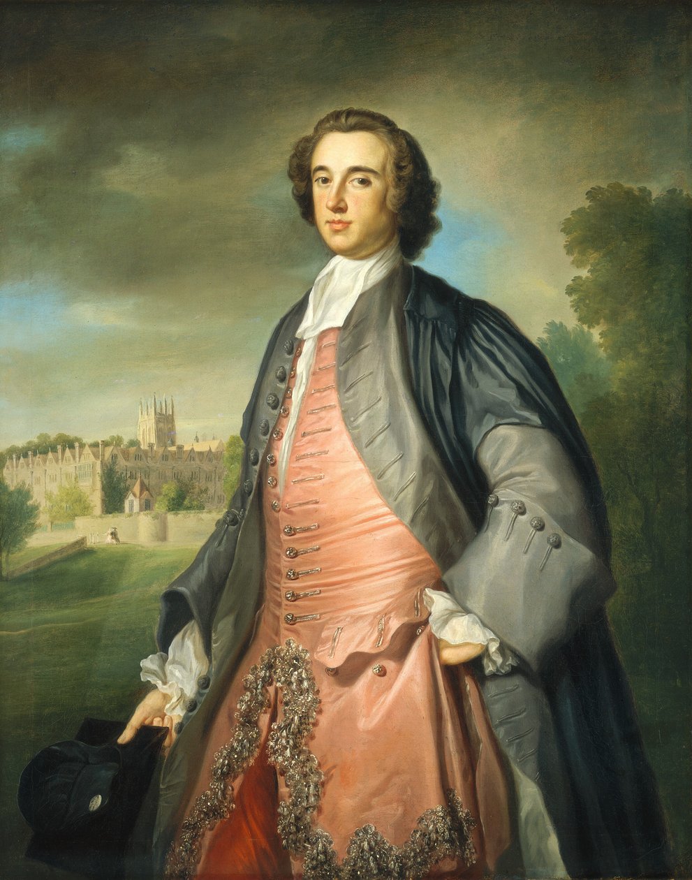 Utdannet ved Merton College, Oxford, ca. 17541755. av George Knapton