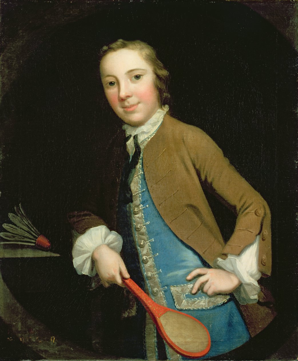Portrett av mester Francis Barrell, 1750-tallet av George Knapton