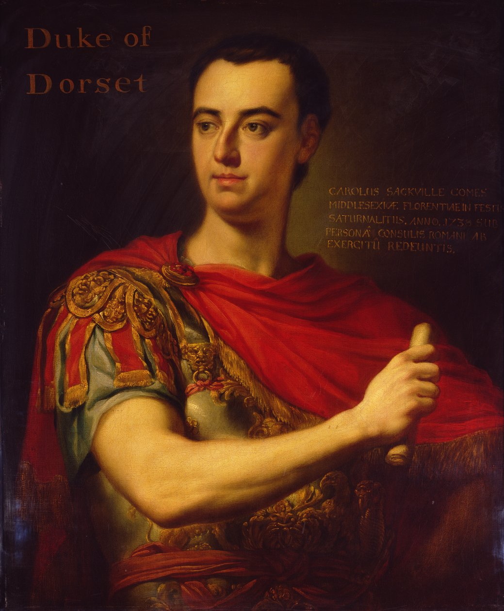 Hertugen av Dorset, 1744 av George Knapton